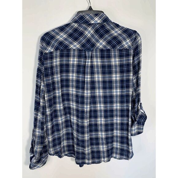 Kut from the Kloth Flannel Plaid Shirt - Picture 3 of 10